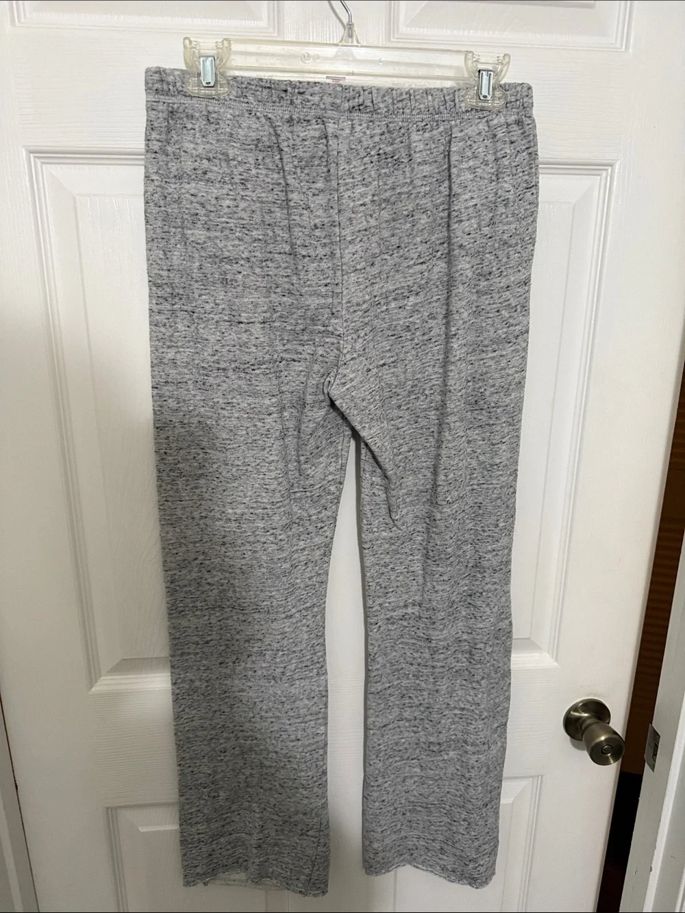 Justice Heather Gray Joggers with Pink Logo Tag